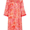 Ana Alcazar Kleid mit Seide, Rot