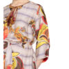 Ana Alcazar Satinkleid mit 3/4-Arm, Orange
