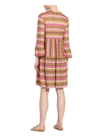 Ana Alcazar Strickkleid mit 3/4-Arm, Pink