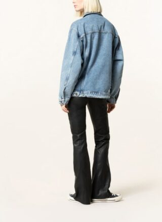 Anine Bing Oversized-Jeansjacke Rory, Blau