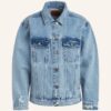 Anine Bing Oversized-Jeansjacke Rory, Blau