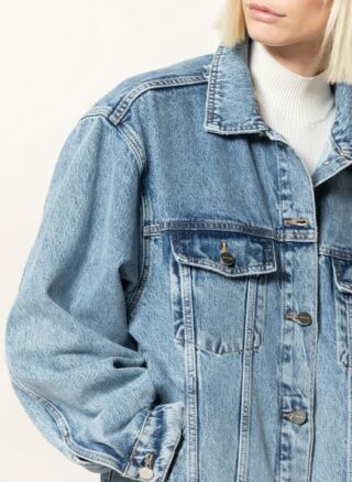 Anine Bing Oversized-Jeansjacke Rory, Blau