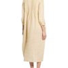Antonelli Firenze Hemdblusenkleid Maida aus Leinen, Beige
