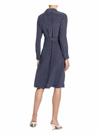 Antonelli Firenze Hemdblusenkleid Miriam aus Seide, Blau