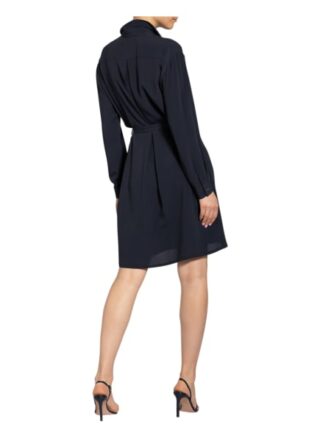 Antonelli Firenze Hemdblusenkleid Olga mit Seide, Blau