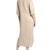 Antonelli Firenze Kleid Luna aus Leinen, Beige