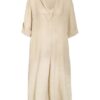 Antonelli Firenze Kleid Luna aus Leinen, Beige