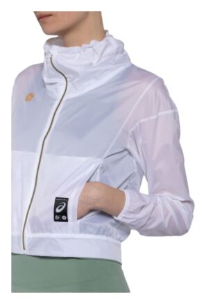 Asics Laufjacke Sakura, Weiß