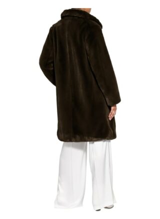 B & L Kunstpelzmantel, Grün
