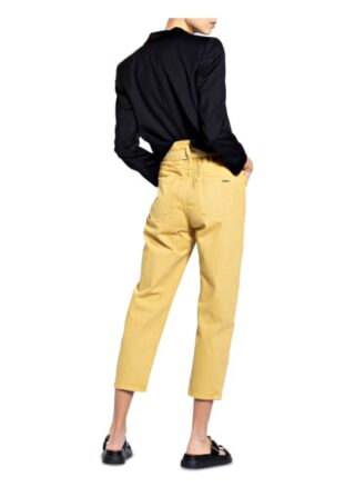 BA&SH Jalia 7/8 Straight Leg Jeans Damen, Gelb
