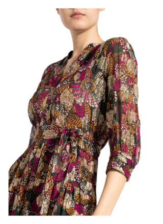 Ba&Sh Hemdblusenkleid Love mit 3/4-Arm, Grün