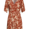 Ba&Sh Hemdblusenkleid Soma, Rot