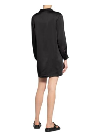 Ba&Sh Hemdblusenkleid Sweet, Schwarz