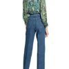 BA&SH Django Straight Leg Jeans Damen, Blau