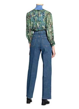 BA&SH Django Straight Leg Jeans Damen, Blau