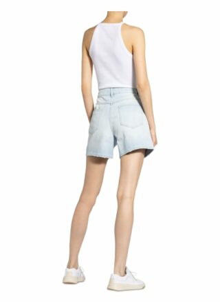 BA&SH Josh Jeans-Shorts Damen, Blau