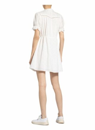 Ba&Sh Kleid Beky aus Lochspitze, Beige