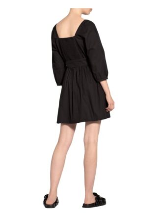 Ba&Sh Kleid Cyrielle mit 3/4-Arm, Grau