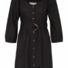 Ba&Sh Kleid Cyrielle mit 3/4-Arm, Grau