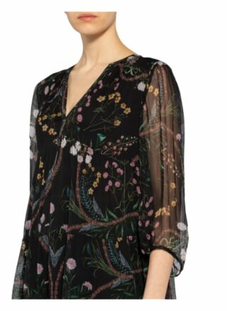 Ba&Sh Kleid Goya mit 3/4-Arm, Schwarz