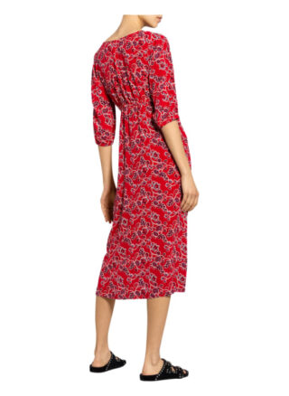 Ba&Sh Kleid Jazz mit 3/4-Arm, Rot