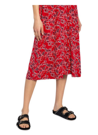 Ba&Sh Kleid Jazz mit 3/4-Arm, Rot