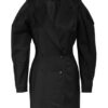 Ba&Sh Kleid Karly, Schwarz