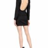 Ba&Sh Kleid Miroir, Schwarz