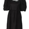 Ba&Sh Kleid Palerme mit 3/4-Arm, Schwarz