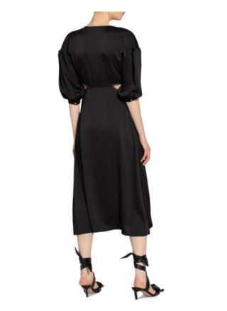 Ba&Sh Kleid Robe Rose, Schwarz