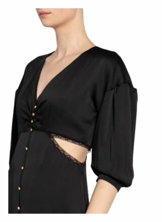 Ba&Sh Kleid Robe Rose, Schwarz