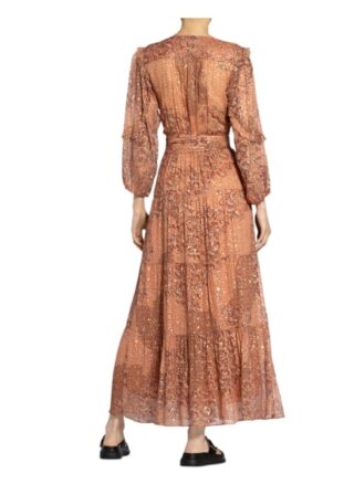 Ba&Sh Wickelkleid Oriane, Orange