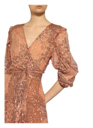 Ba&Sh Wickelkleid Oriane, Orange