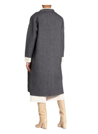 Ba&Sh Wollmantel Blas, Grau