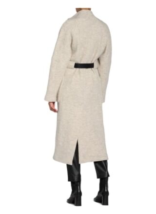 Ba&Sh Wollmantel Come, Beige