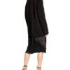 Balenciaga 2-in-1-Kleid, Schwarz