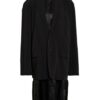 Balenciaga 2-in-1-Kleid, Schwarz