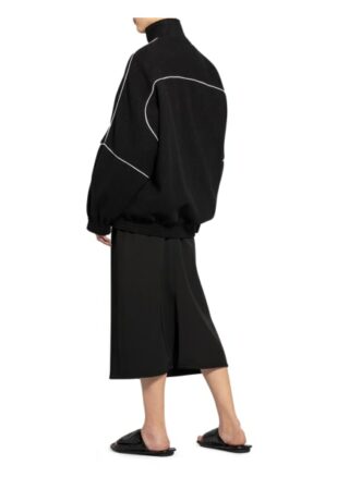 Balenciaga Fleecejacke, Schwarz