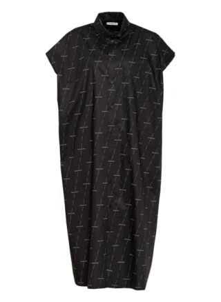 Balenciaga Hemdblusenkleid, Schwarz