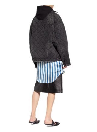 Balenciaga Jeansjacke, Grau