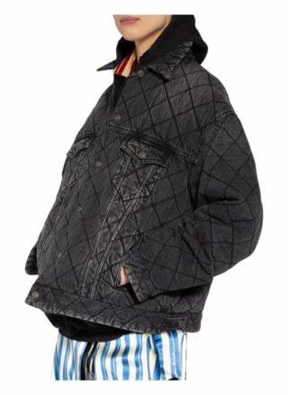 Balenciaga Jeansjacke, Grau