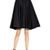 Balenciaga Kleid mit Cape, Schwarz