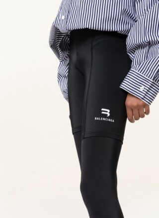 Balenciaga Leggings, Schwarz