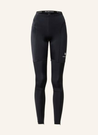 Balenciaga Leggings, Schwarz