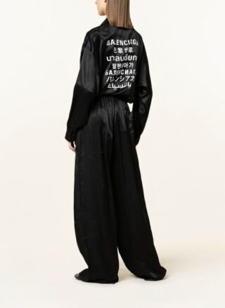 Balenciaga Marlenehose, Schwarz