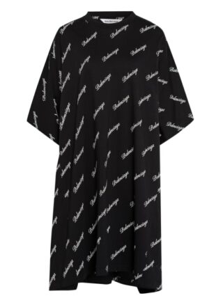 Balenciaga Oversized-Kleid, Schwarz
