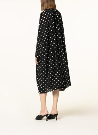 Balenciaga Oversized-Strickkleid, Schwarz