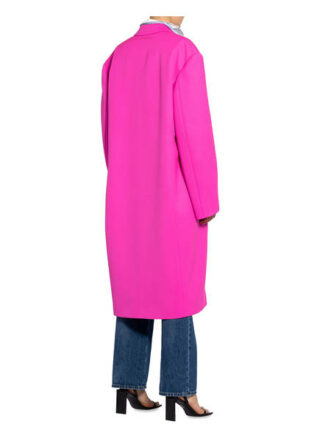 Balenciaga Oversized-Wollmantel, Pink
