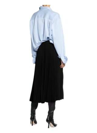 Balenciaga Plisseerock, Schwarz