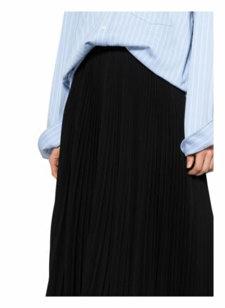 Balenciaga Plisseerock, Schwarz